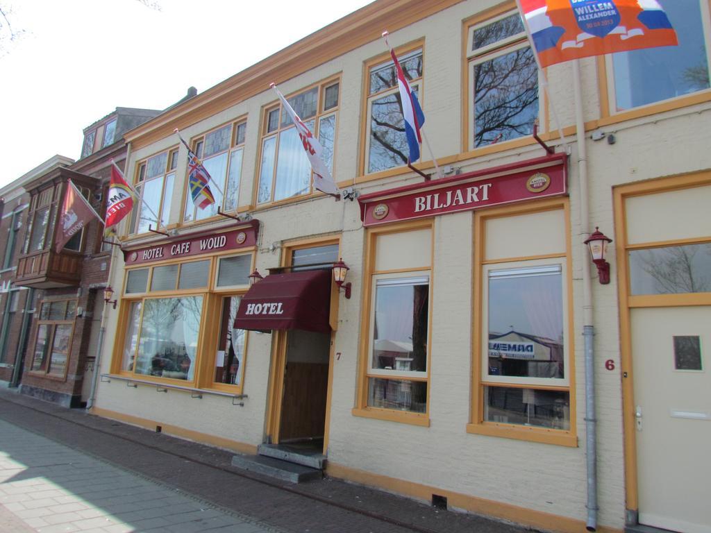 Hotel Cafe Woud Den Helder Bagian luar foto