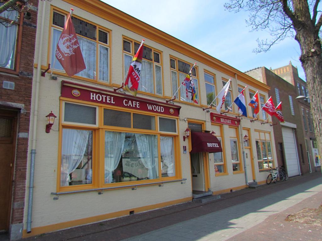 Hotel Cafe Woud Den Helder Bagian luar foto